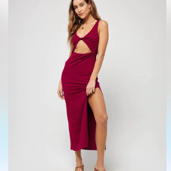 l*space Dresses & Skirts - NWT Nico Dress size X Large Cabernet